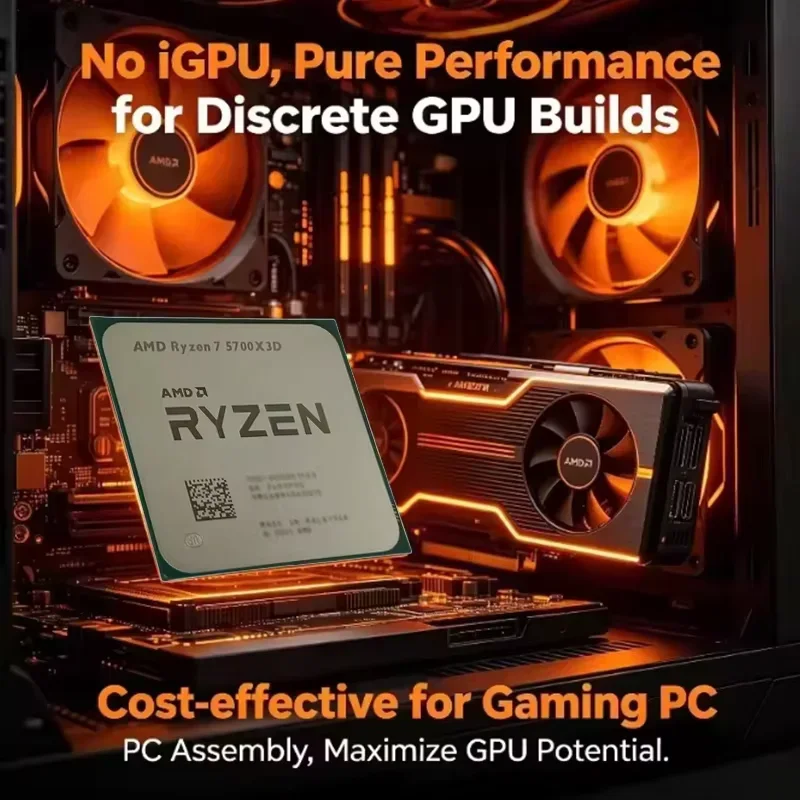AMD Ryzen 7 5700X3D R7 5700X3D - Esports Gaming Pc Build review and price